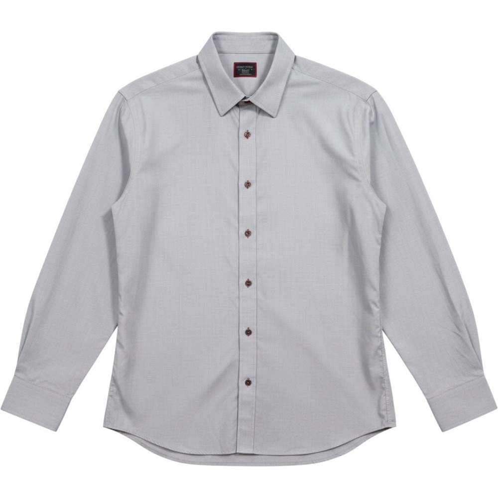 UNTUCKit Rubican Button Down Mens XXL Grey Wrinkle Free Long Sleeve Shirt 00117